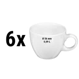 (6 pieces) Seltmann Weiden - Espresso cup - 0,09 Liter