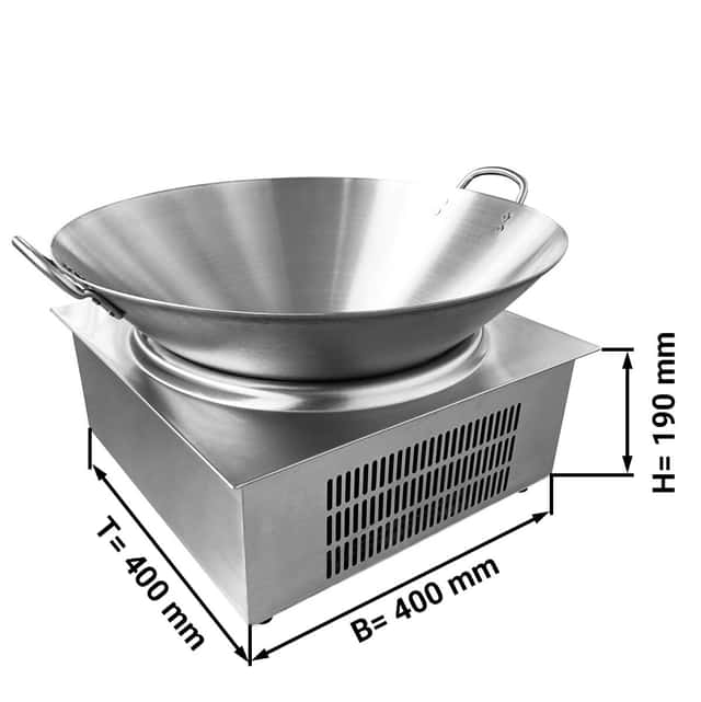 Wok-Induktionsherd - 3,5 kW - inkl. Wok