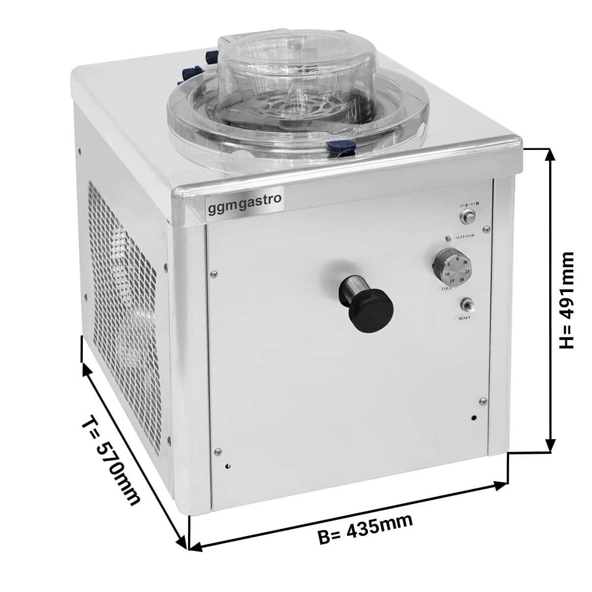 Eismaschine - 10 Liter/h - 1,1 kW