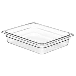 (6 kusů) CAMBRO | | CAMWEAR® polykarbonátové nádoby GN 1/2 - čiré - hloubka 65 mm