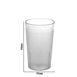 (48 Stück) CAMBRO | Camwear® Trinkbecher - 160 ml - Transparent