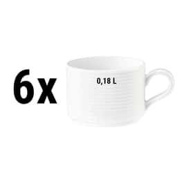 (6 pieces) Seltmann Weiden - coffee cup - 0,18 liter