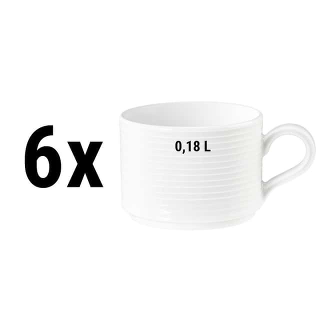 (6 pieces) Seltmann Weiden - coffee cup - 0,18 liter