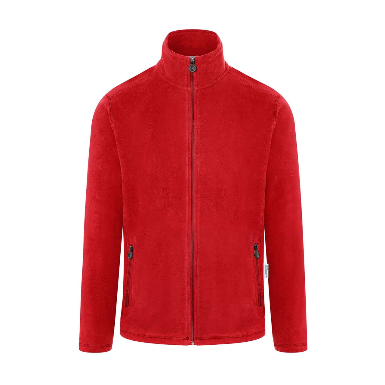 KARLOWSKY | Herren Workwear Fleecejacke Warm-Up - Rot - Größe: M