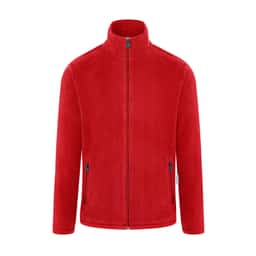 KARLOWSKY | Herren Workwear Fleecejacke Warm-Up - Rot - Größe: M