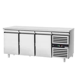 Bäckereikühltisch PREMIUM - 2000x800mm - mit 3 Türen