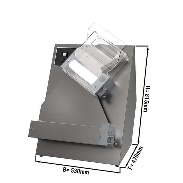 Teigausrollmaschine / Teigausroller - für 40 cm Pizzateig