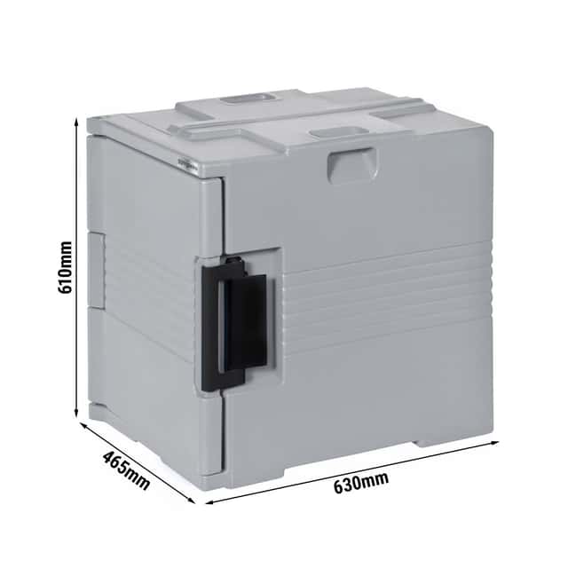 Thermobox - Frontlader - 58 Liter - für 12x GN 1/1