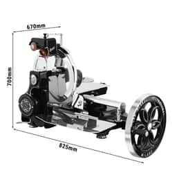 BERKEL - Setrvačníkový kráječ B114 černý