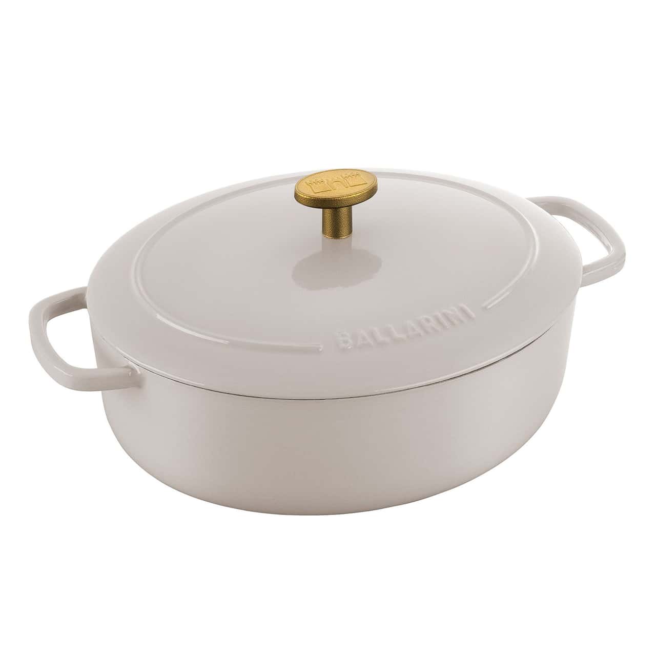 STAUB | LA COCOTTE - Cocotte - oval - 290mm - Gusseisen - Elfenbein-Weiß