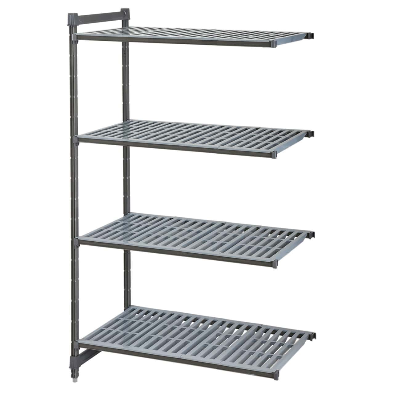 CAMBRO | Camshelving® - Basics Plus Anbauregal - mit geschlitzten Regalböden