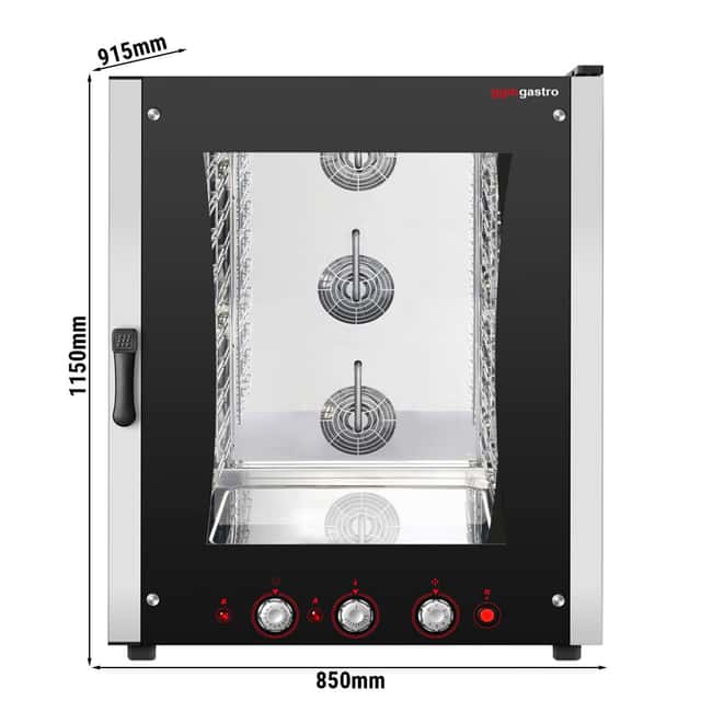 Bäckerei-Kombidämpfer - Manuell - 10x GN 1/1 oder EN 60x40