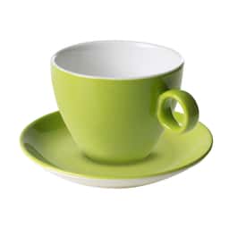 (6 Stück) BART COLOUR CAFE - Cappuccinountertasse - Ø 155mm - Lime