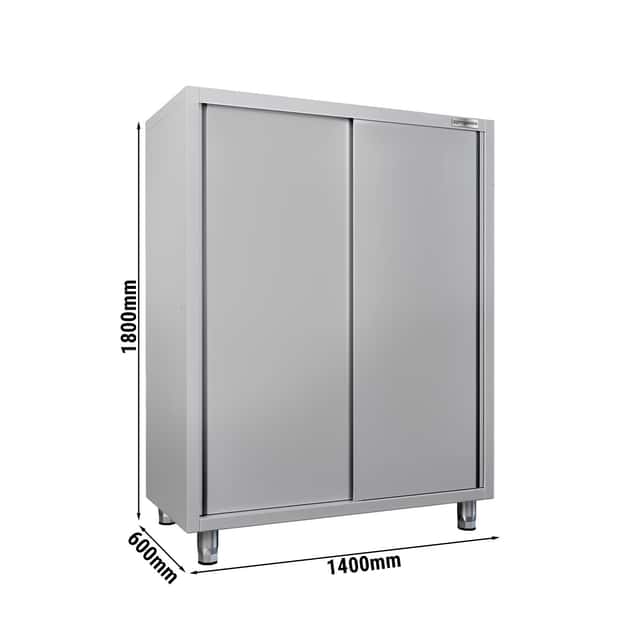 Geschirrschrank ECO - 1400x600mm - 2 Schiebetüren - Höhe: 1800mm