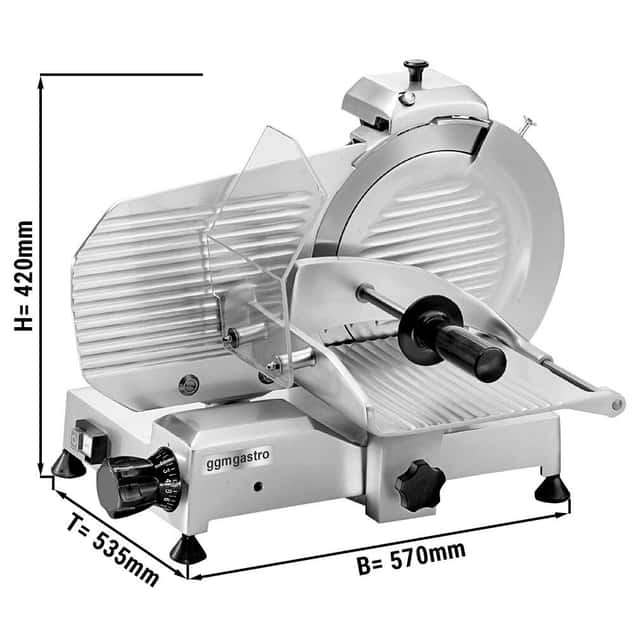 Aufschnittmaschine - 150 Watt - Messer: Ø 275mm