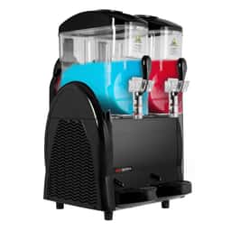 Slush-Maschine - 2x 12 Liter - Schwarz