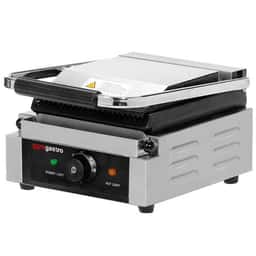 Kontaktgrill - 2,2 kW - oben & unten Gerillt - Grillfläche: 230x230mm