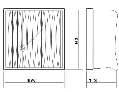 Taschenfilter - 600x600mm