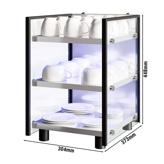 Tassenwärmer - 100 Watt - mit 3 Ablagen