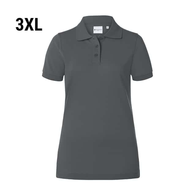 KARLOWSKY | Damen Workwear Poloshirt Basic - Anthrazit - Größe: 3XL