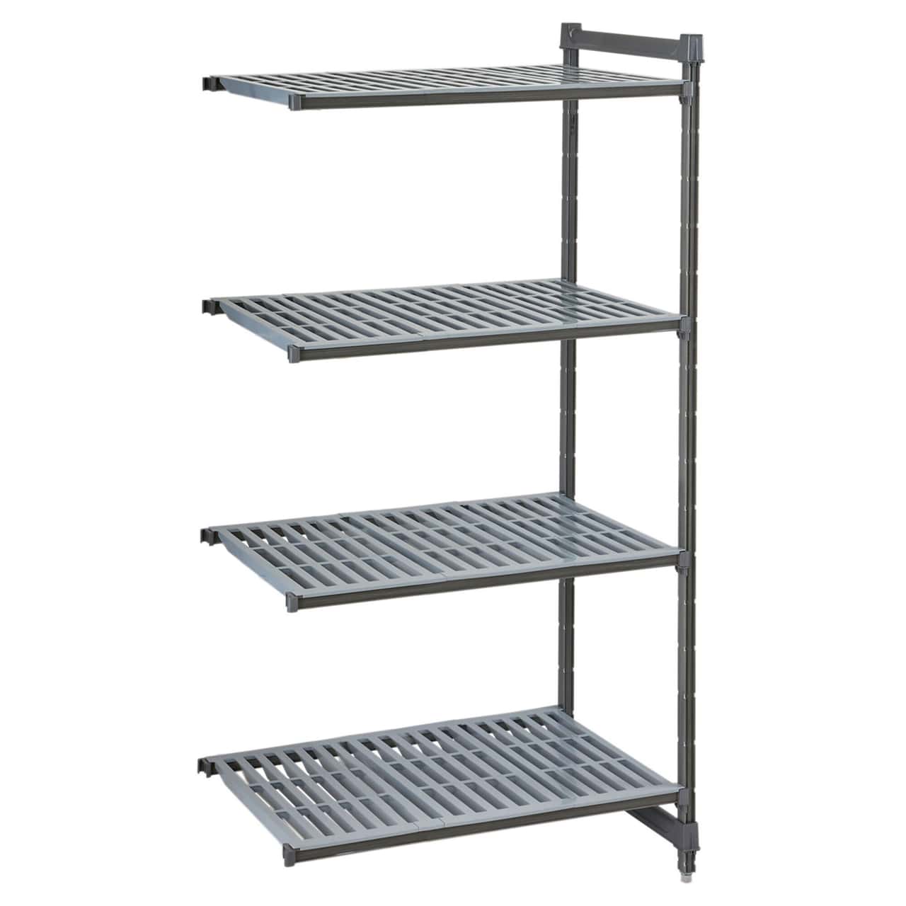 CAMBRO | Camshelving® - Basics Plus Anbauregal - mit geschlitzten Regalböden