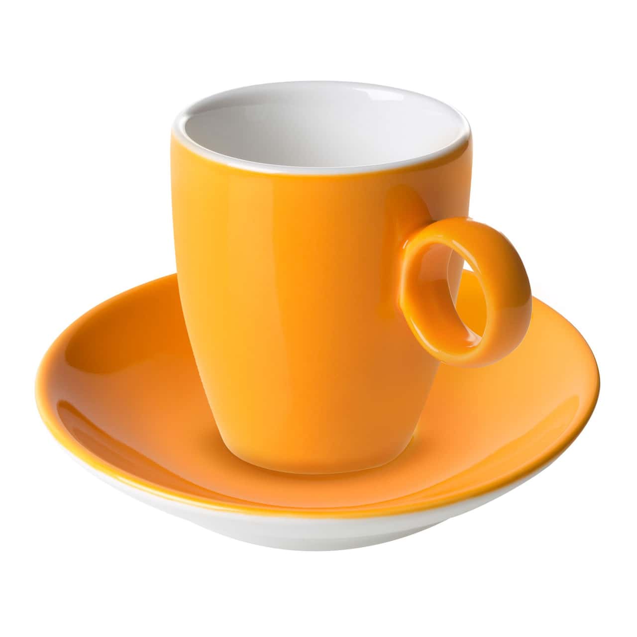 (6 Stück) BART COLOUR CAFE - Espressountertasse - Ø 110mm - Orange