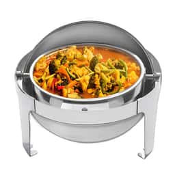 Chafing Dish - Rund - mit Rolldeckel