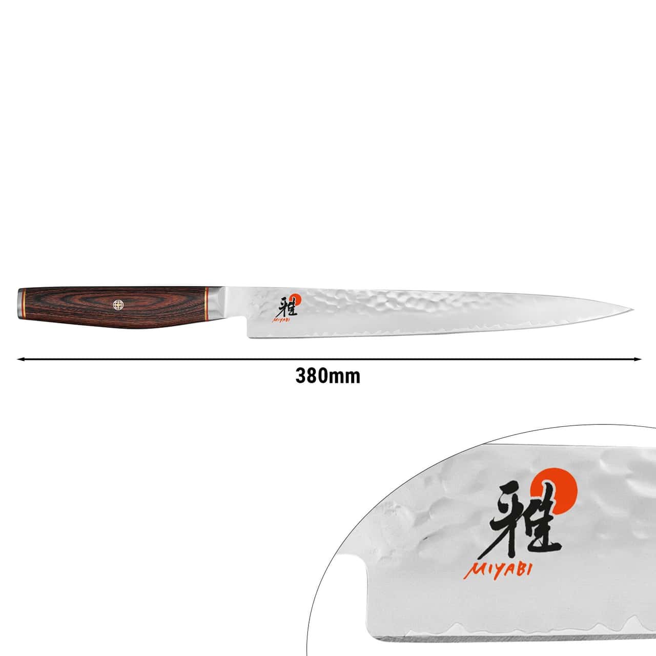 MIYABI | 6000 MCT - Sujihiki - čepel: 240mm