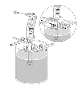 Topfhalterung für Stabmixer