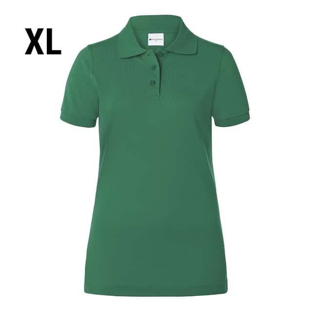 KARLOWSKY | Damen Workwear Poloshirt Basic - Waldgrün - Größe: XL