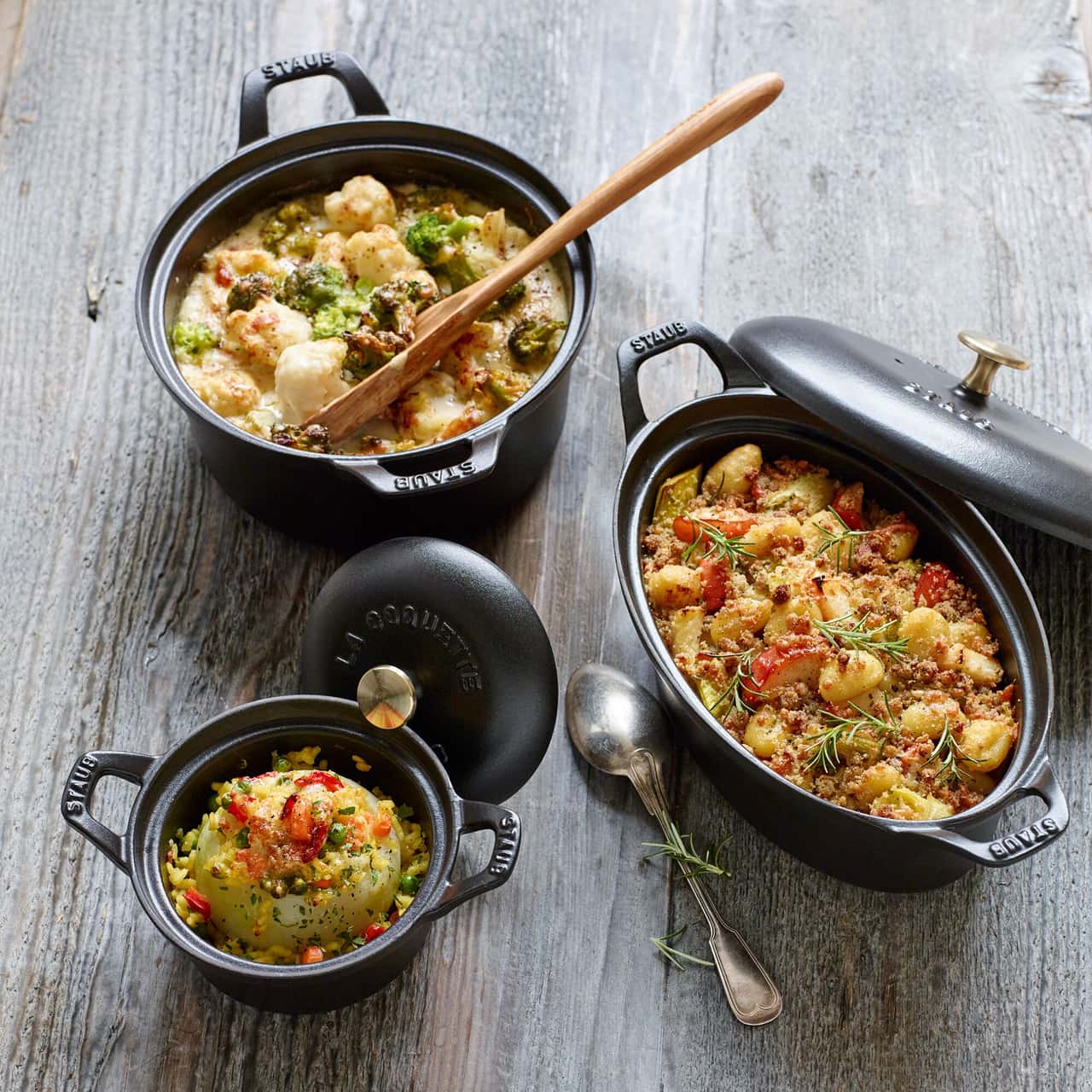 STAUB | SPECIALITIES - La Coquette - Ø 120mm - Gusseisen - Schwarz