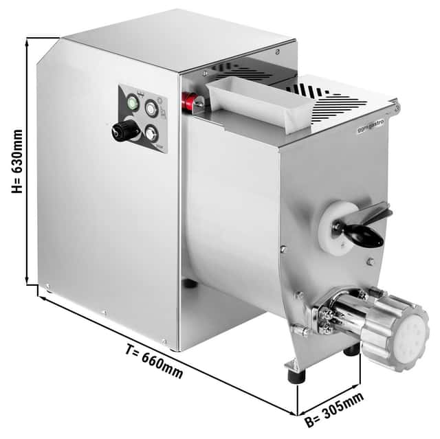 Elektrische Nudelmaschine - 8,4 kg/h- 750 Watt