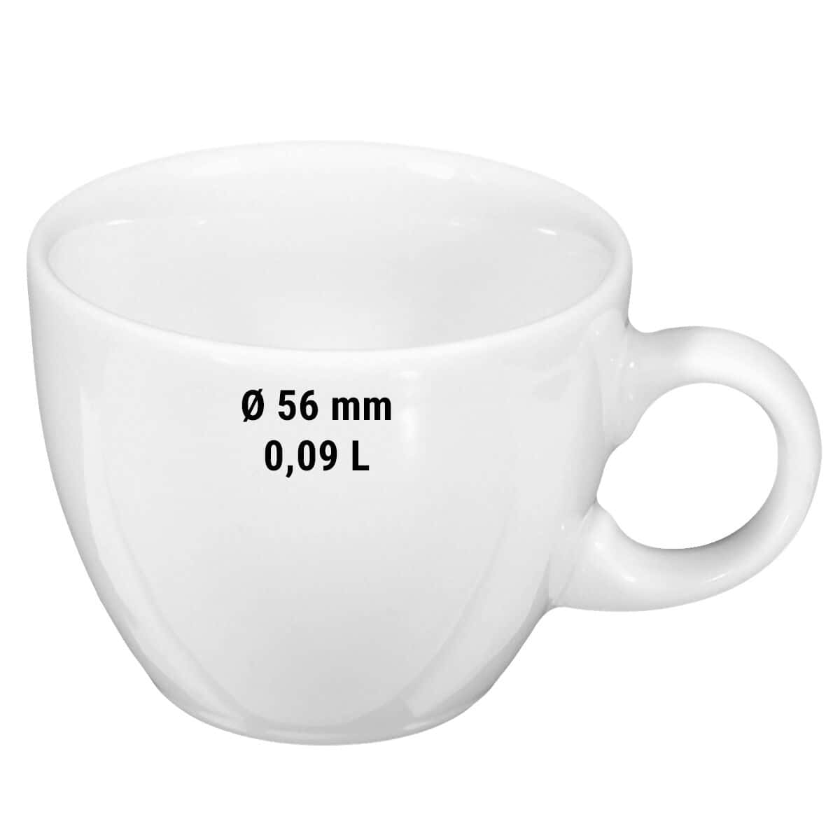 (6 pieces) Seltmann Weiden - Espresso cup - 0,09 Liter