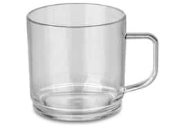 (50 Stück) Polycarbonat Tee-/Kaffeetasse, clear - 200 ml