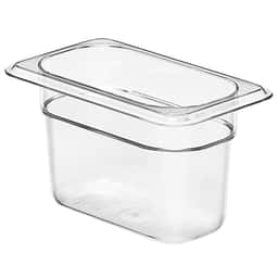 (6 kusů) CAMBRO | Polykarbonátový nádoba Camwear® GN 1/9 - čirá - hloubka 100 mm