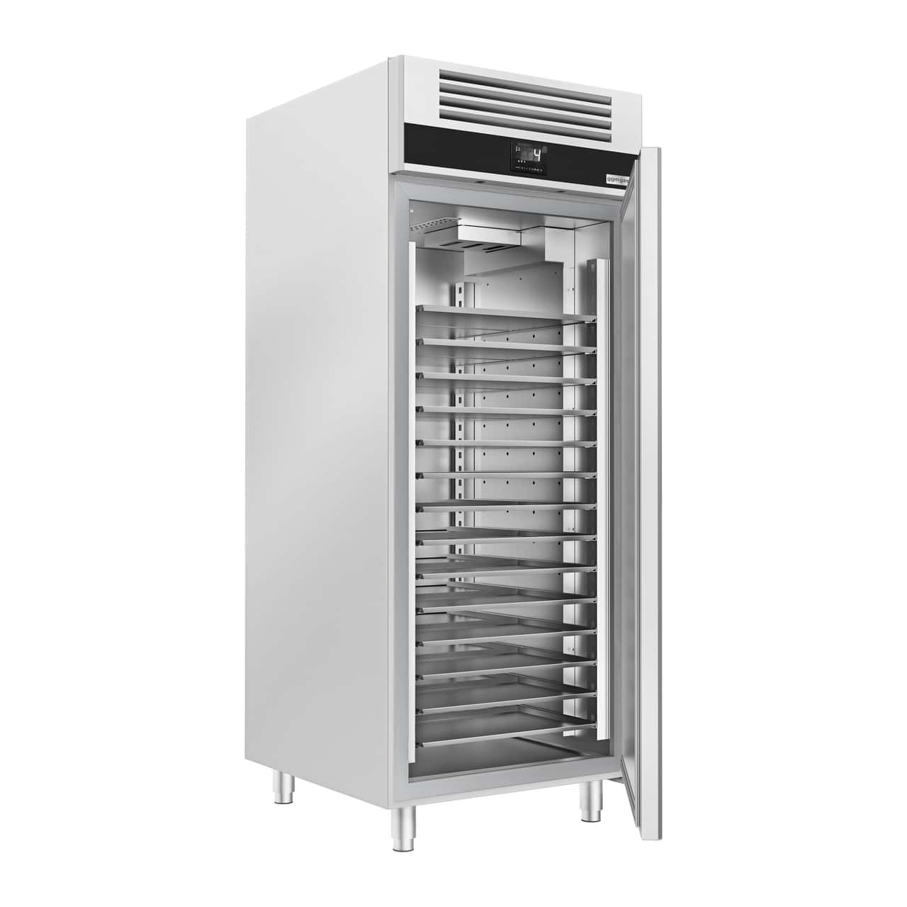 Bäckerei-Kühlschrank Edelstahl PREMIUM - EN 60x40 - 850 Liter - mit 1 Tür