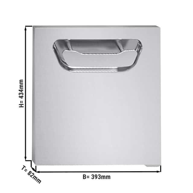 Unterbau Tür - 400mm - Anschlag Rechts