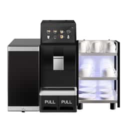 Kaffeevollautomat - 1,3 kW - 10 Zoll Touchscreen - inkl. Tassenwärmer & Milchkühlschrank