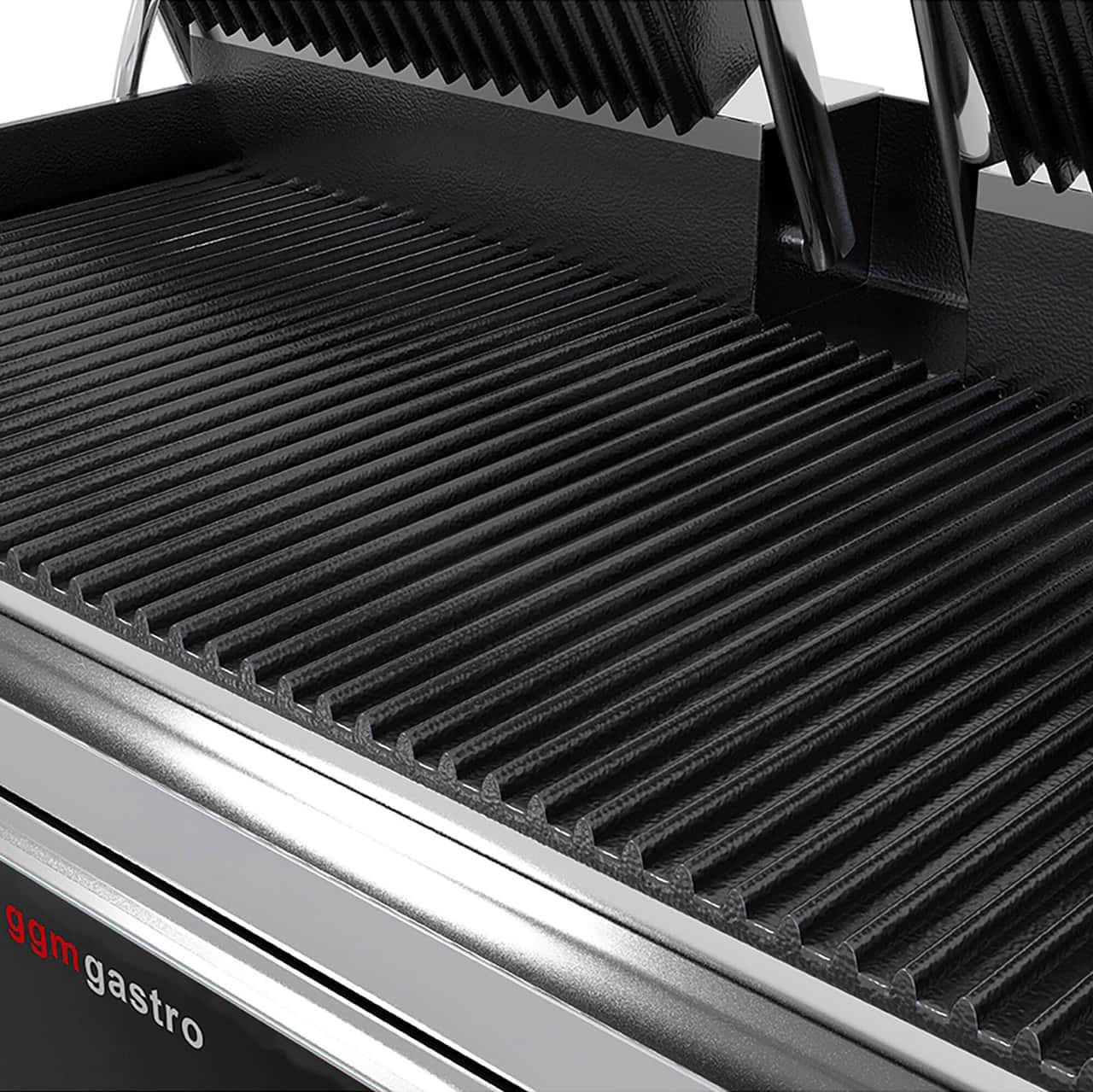 Kontaktgrill - 3,6 kW - Digital - oben & unten Gerillt - Grillfläche: 480x230mm