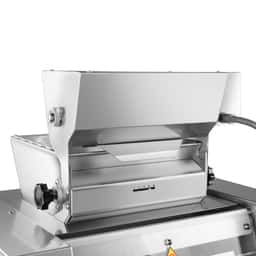 Bäckerei-Teigausrollmaschine - für Pizza- & Brotteig - 2 Zylinder - 550 Watt - bis zu 2500 Stk/h