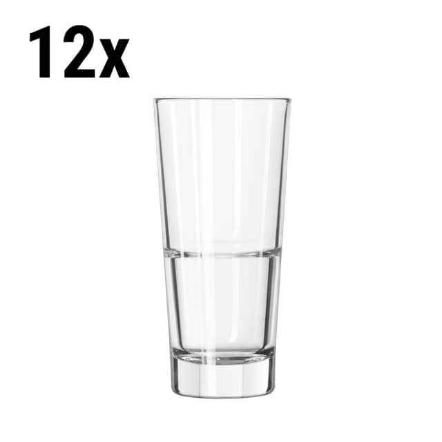 (12 Stück) Longdrinkglas - GILDE - 296 ml - Transparent