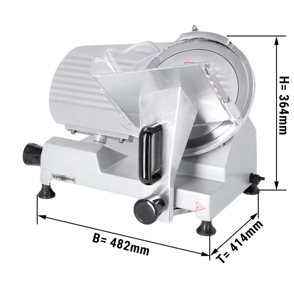 Aufschnittmaschine - 150 Watt - Messer: Ø 250mm