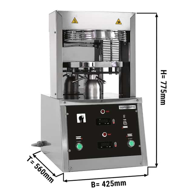 Pizzapresse/ Former - Ø 33 cm