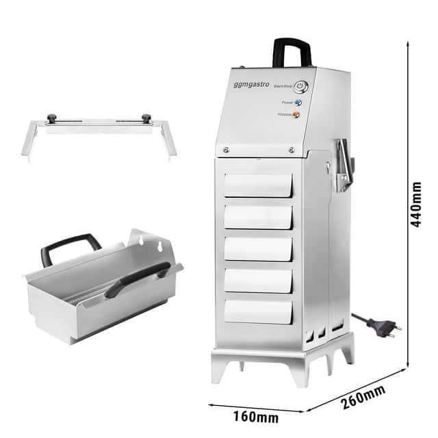 Tragbarer Frittierölfilter - 50 Liter/Minute - für max. 20 Liter Fritteusen