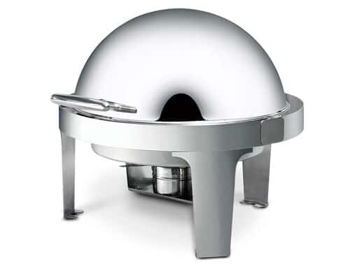 Chafing Dish - Rund - mit Rolldeckel