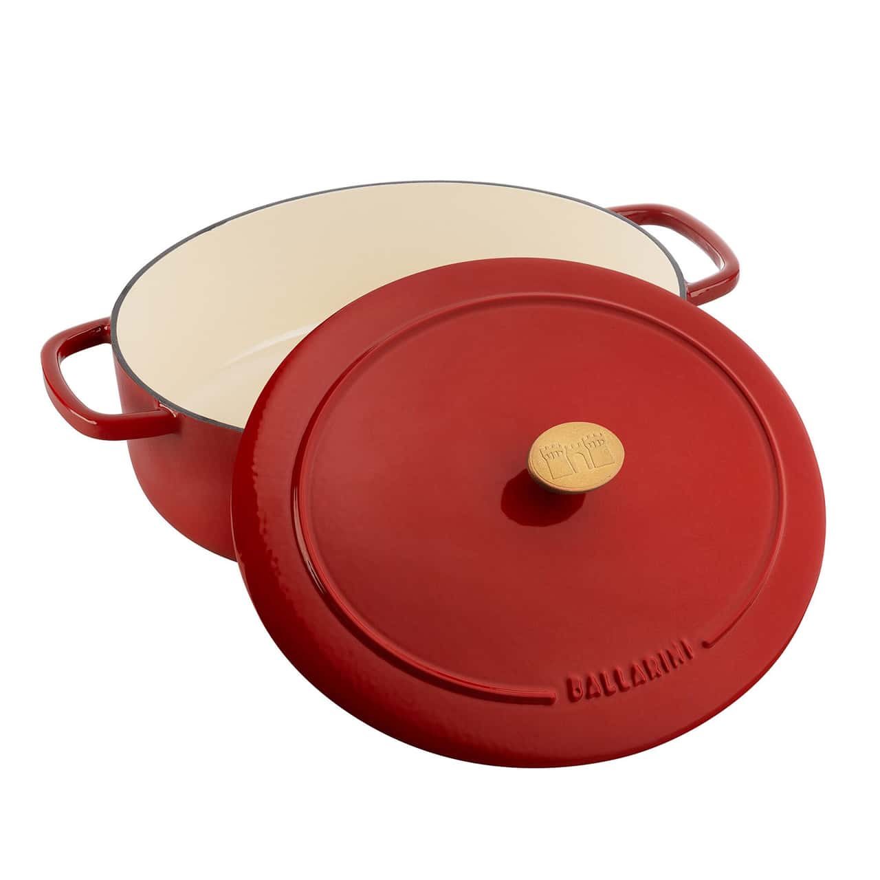 BALLARINI | BELLAMONTE - Cocotte - oval - 290mm - Gusseisen - Rot