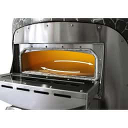 Electric stone pizza oven - rotating 9x 30cm 