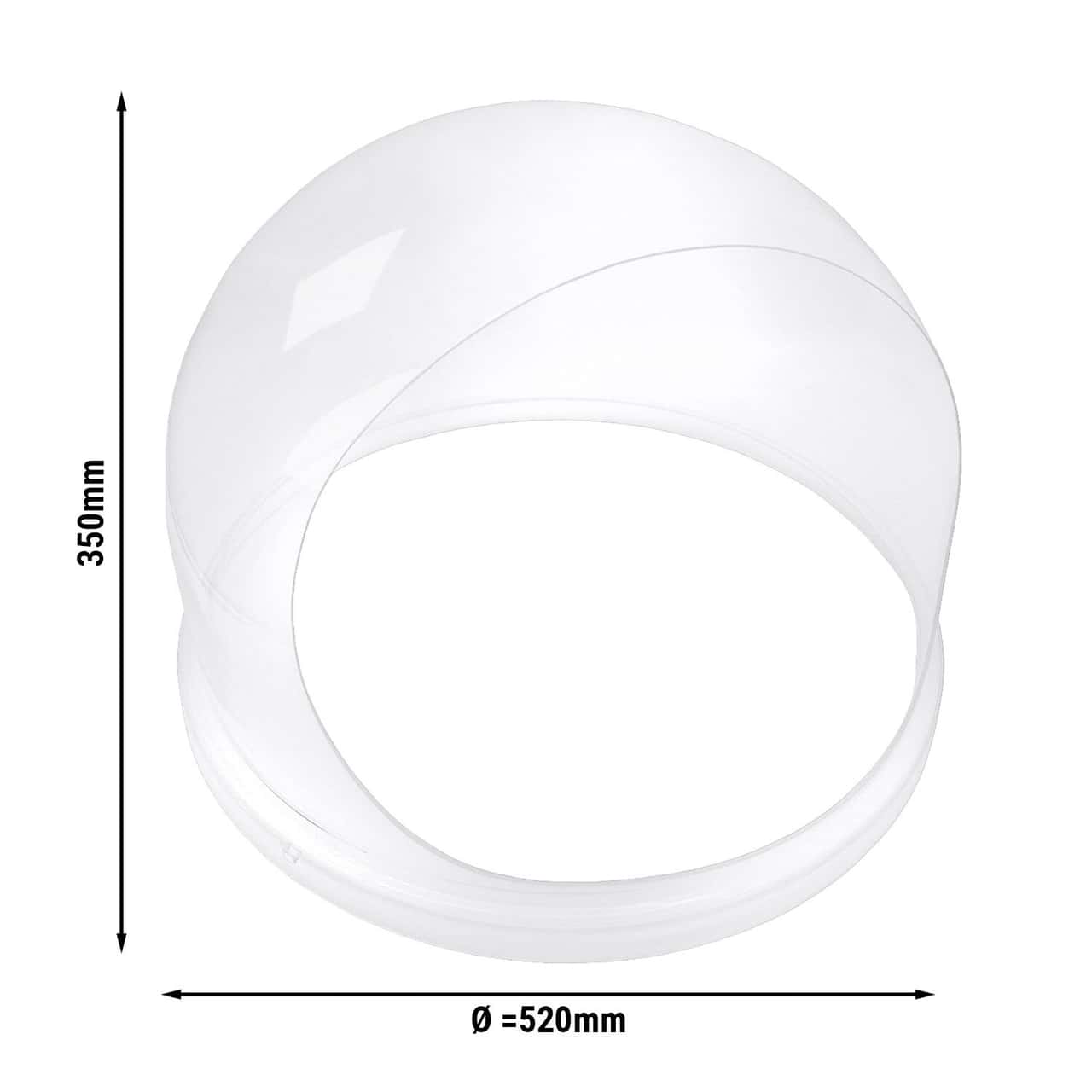 Spuckschutz - für Zuckerwattemaschine ZWJ