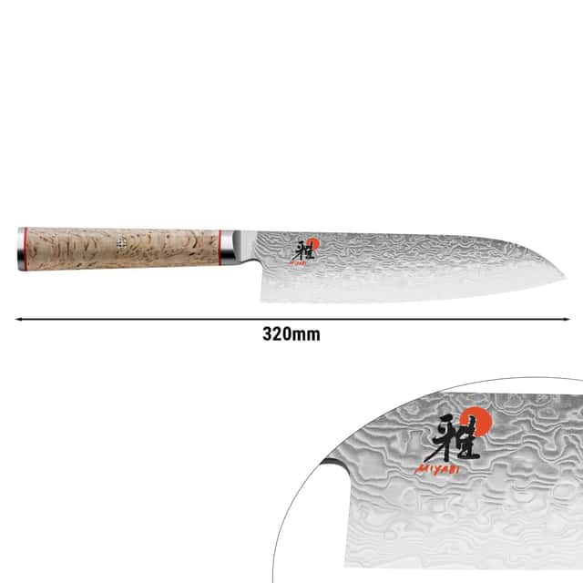 MIYABI | 5000 MCD - Santoku - Klinge: 180mm