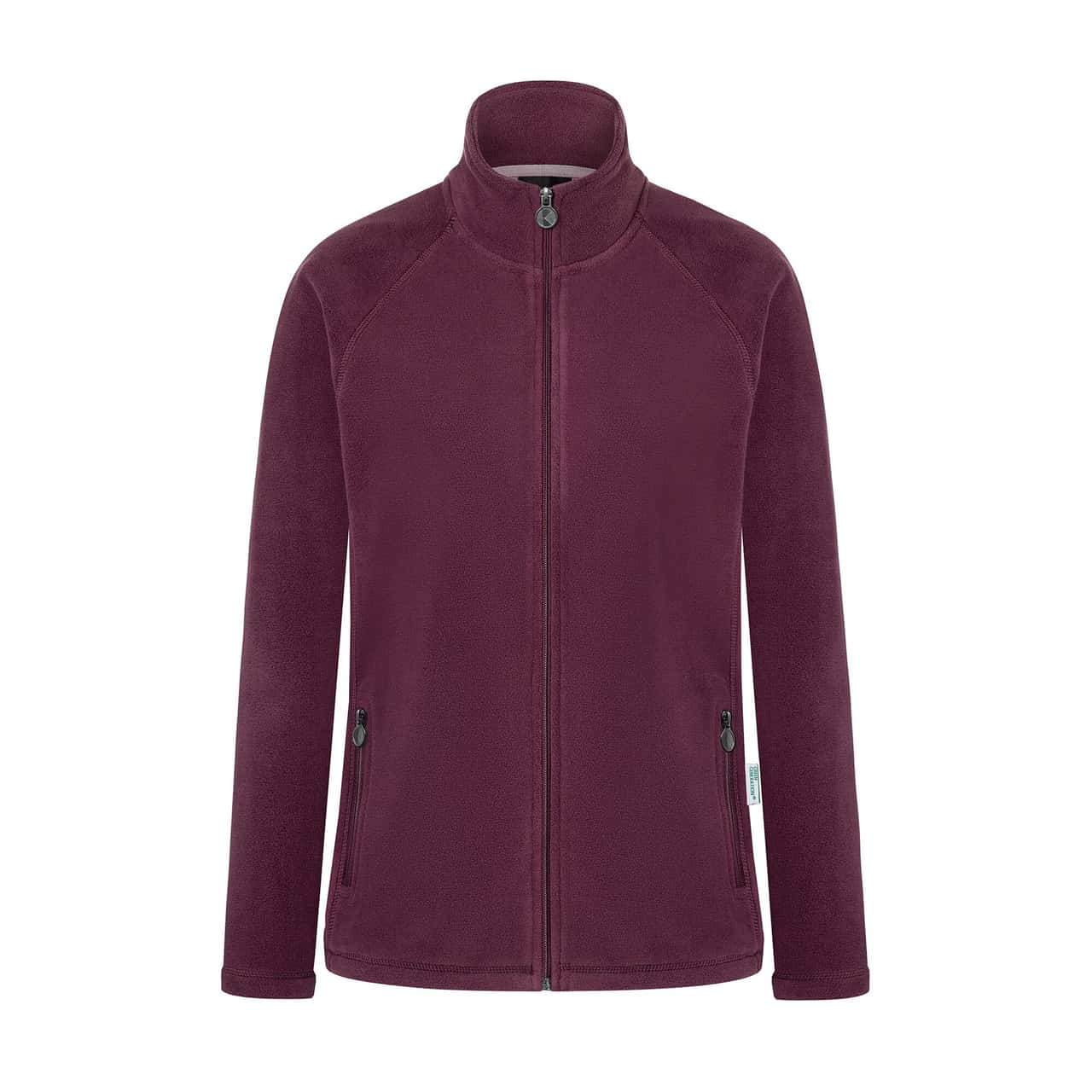 KARLOWSKY | Damen Workwear Fleecejacke Warm-Up - Aubergine - Größe: M